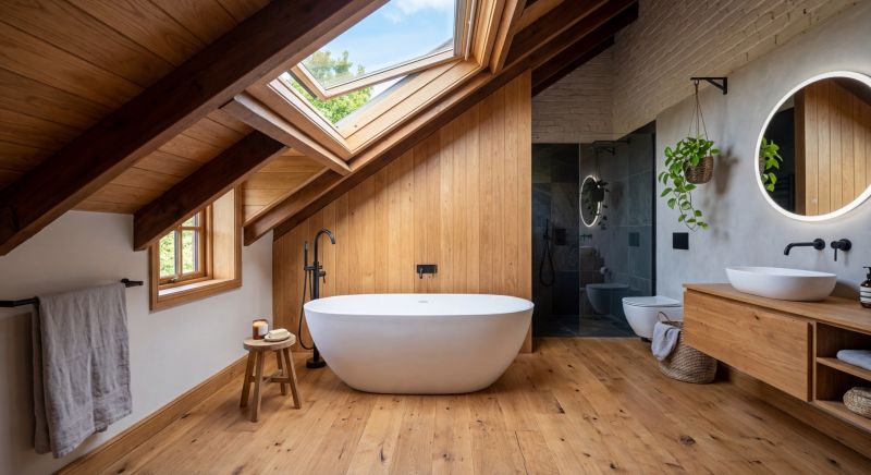 Attic Bathroom Remodeling in Chelsea, MI