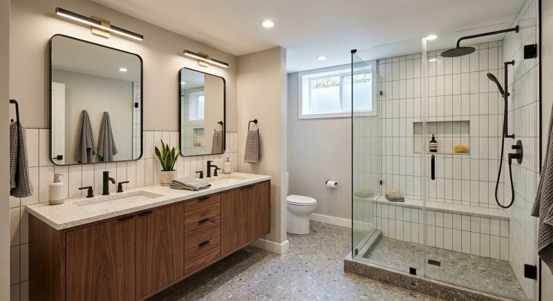 Basement Bathroom Remodeling in Chelsea, MI