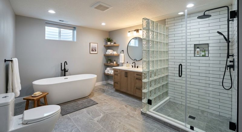 Basement Bathroom Remodeling in Chelsea, MI