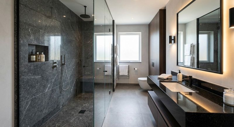 Granite Shower Installation in Chelsea, MI