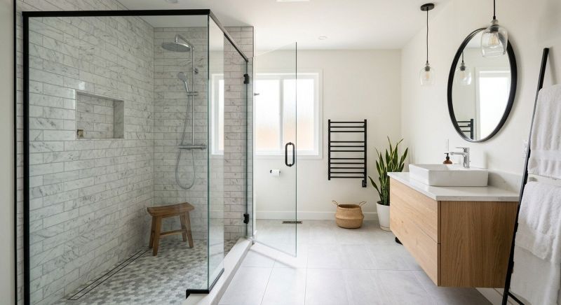 Tub To Shower Conversion in Brighton, MI