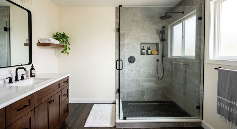 Tub To Shower Conversion in Milan, MI